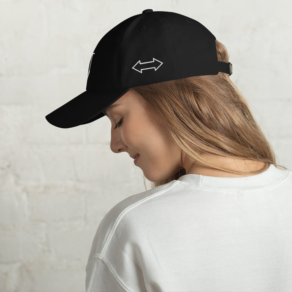 OG Classic Cap - White Badge with Arrow side print