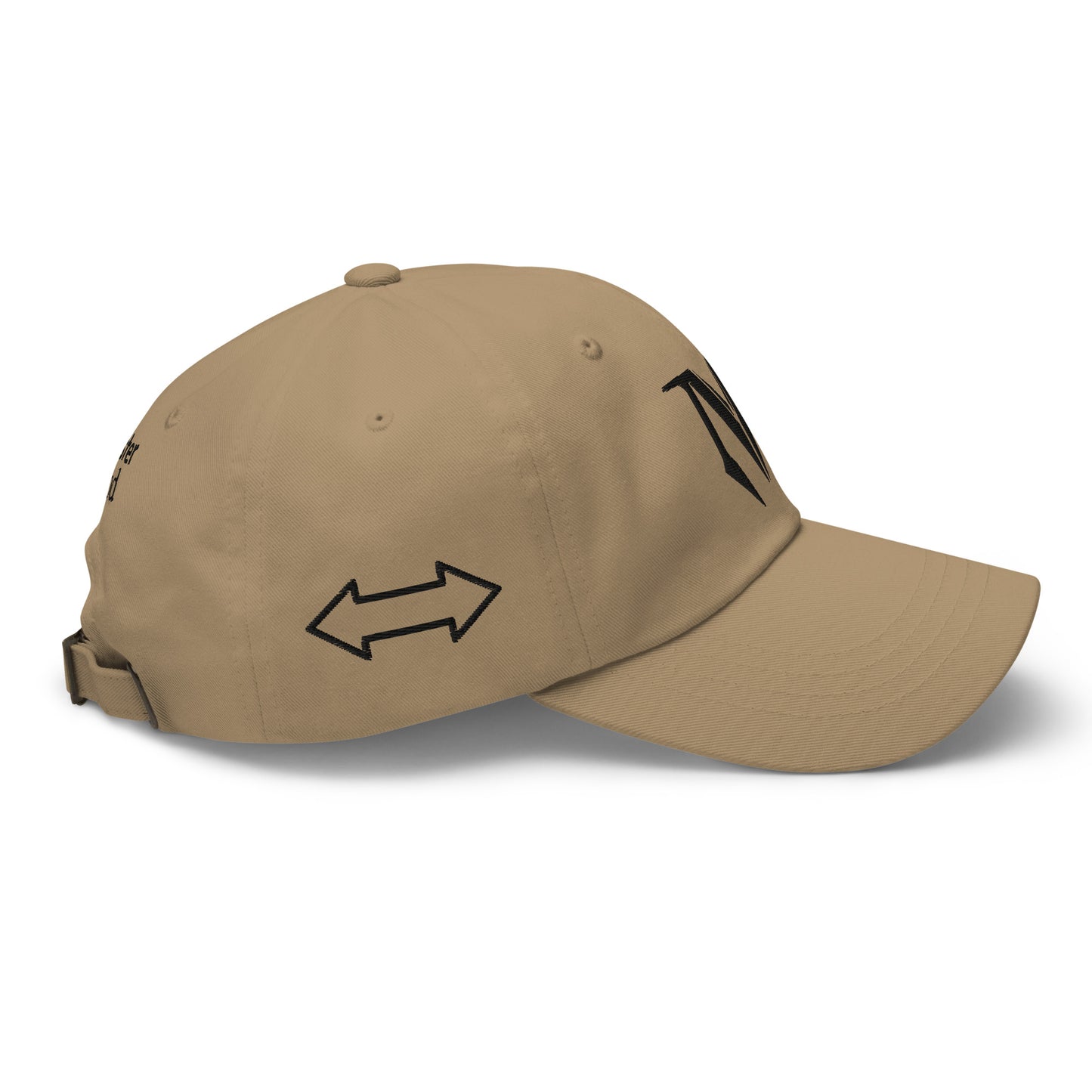 OG Classic Cap - Black Badge with Arrow side print