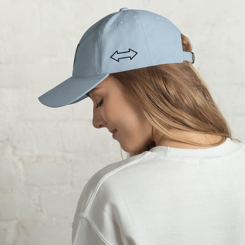 OG Classic Cap - Black Badge with Arrow side print