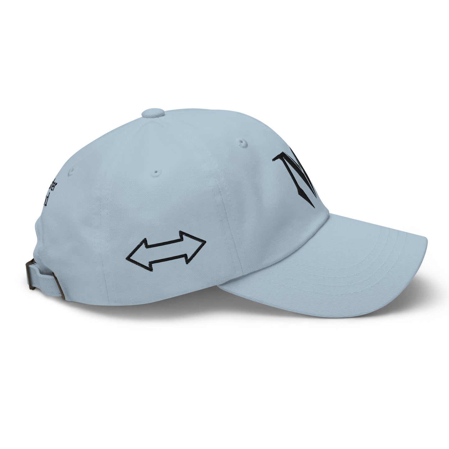 OG Classic Cap - Black Badge with Arrow side print