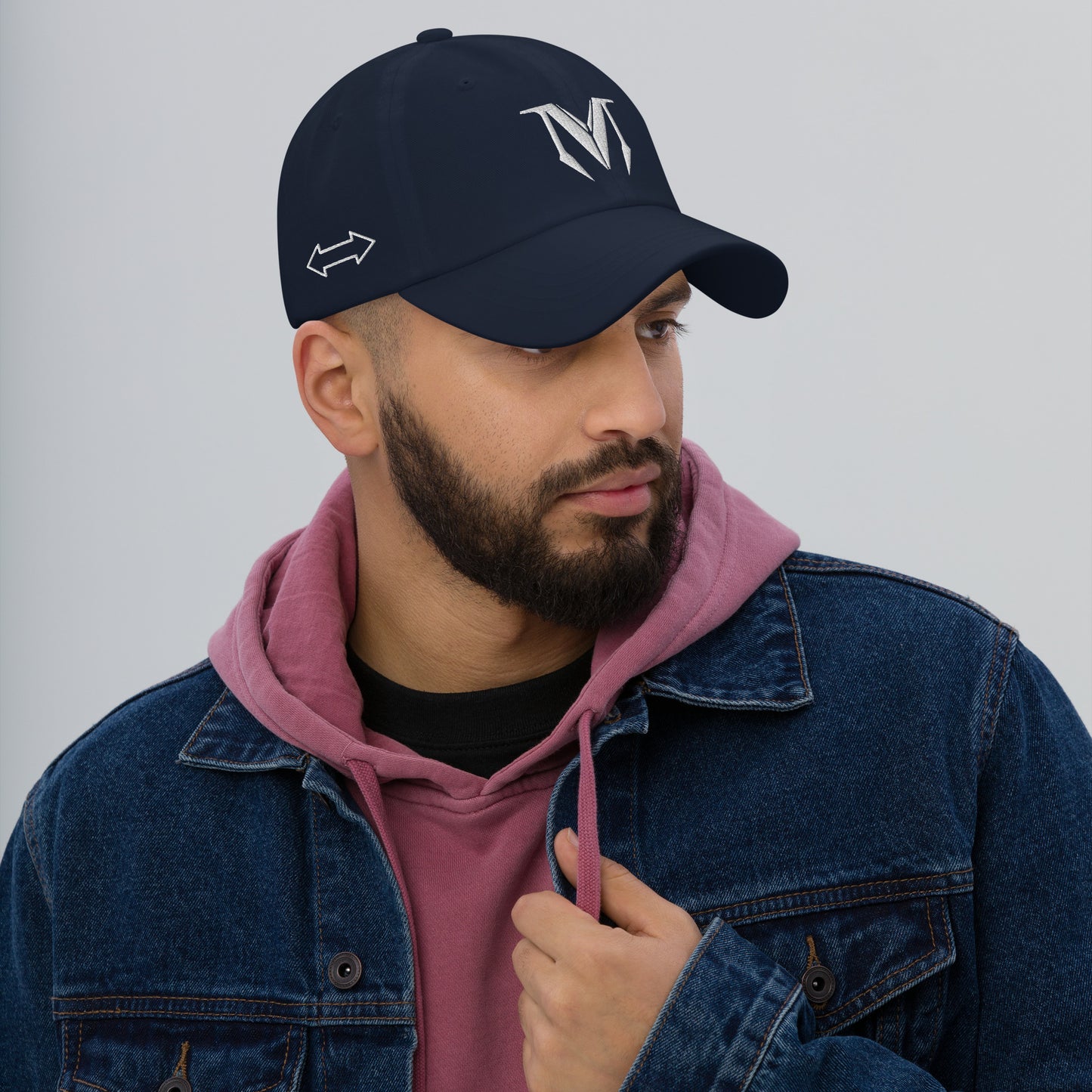 OG Classic Cap - White Badge with Arrow side print