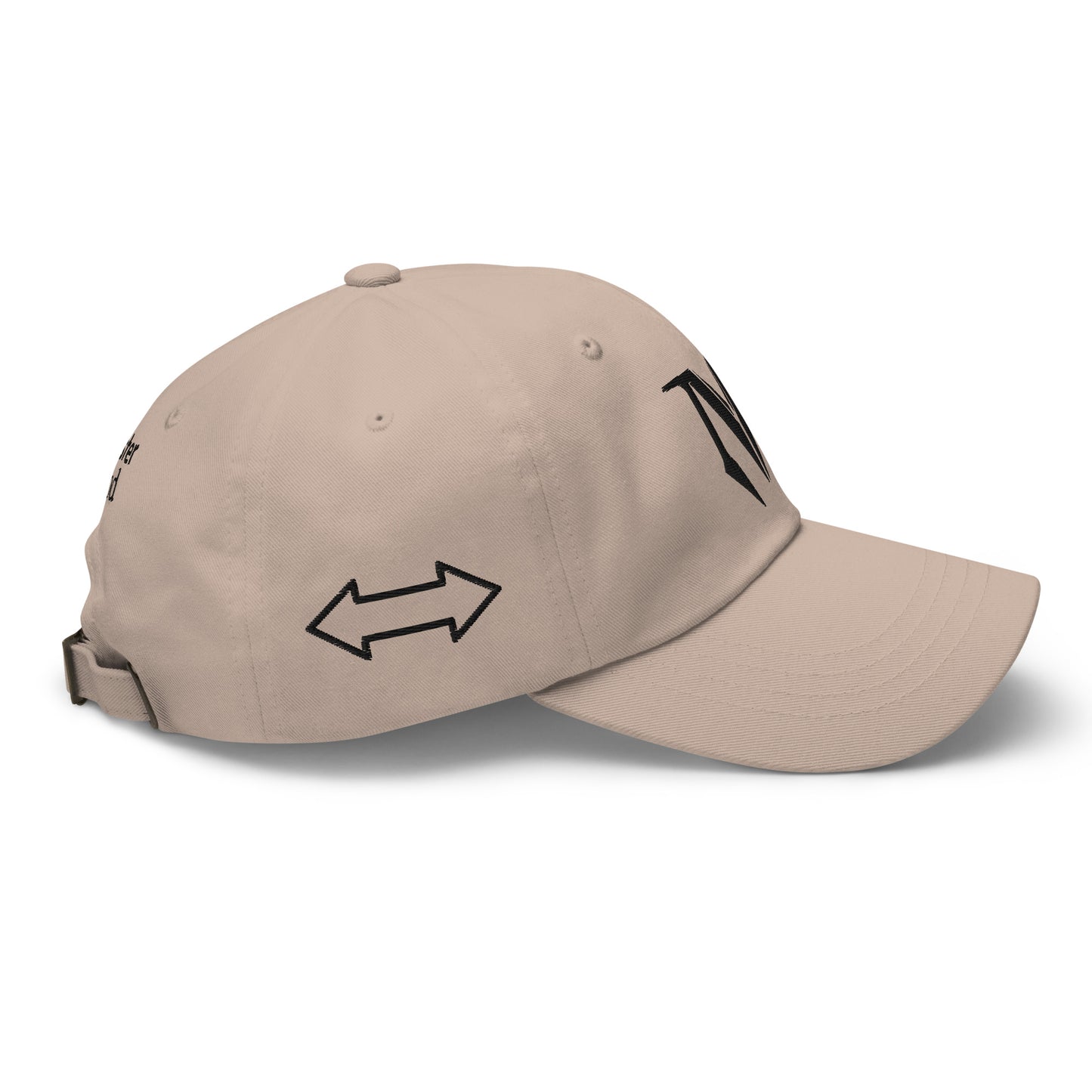OG Classic Cap - Black Badge with Arrow side print