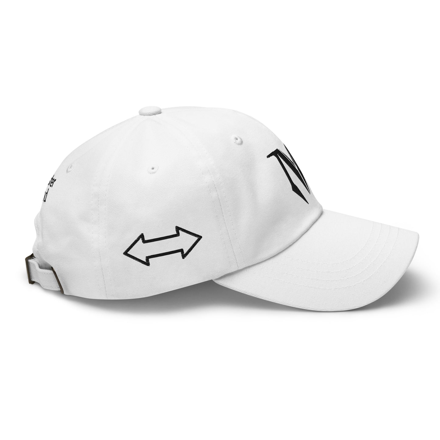 OG Classic Cap - Black Badge with Arrow side print