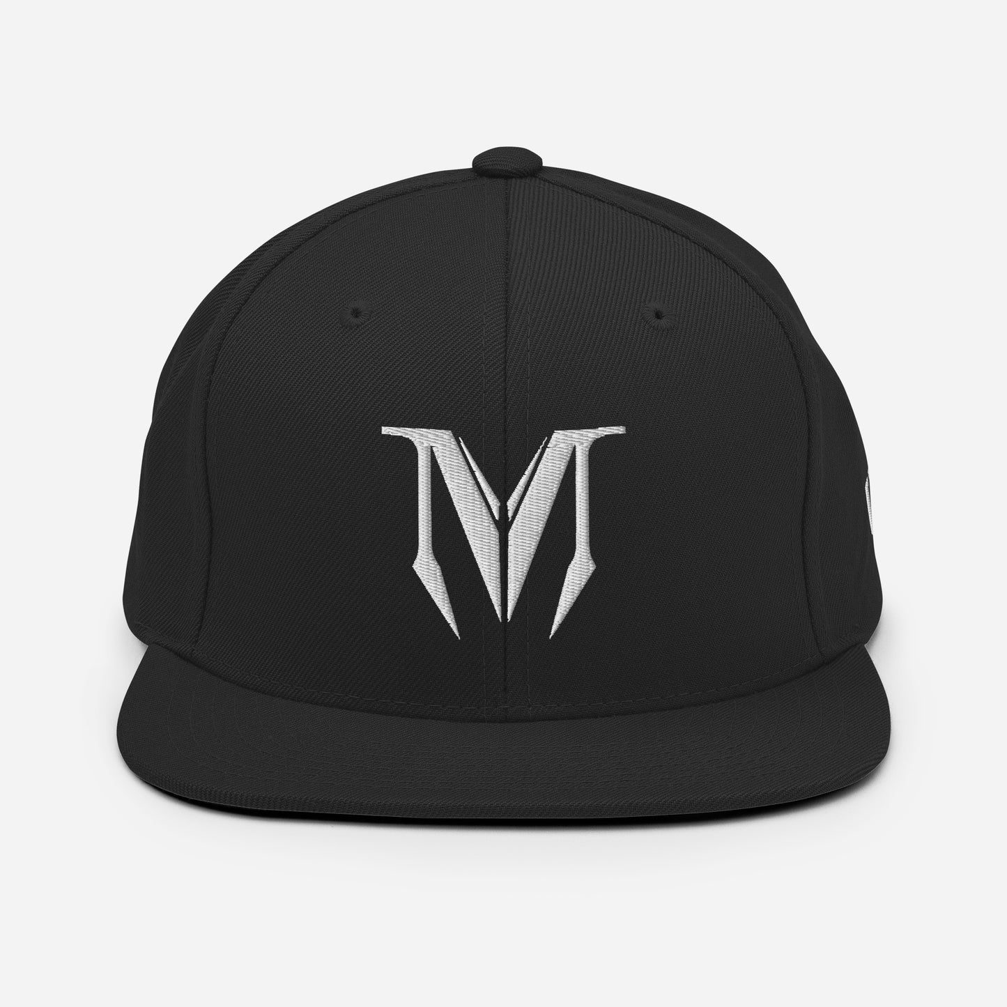 OG Classic Snapback - White Badge with OG Print Solid Color