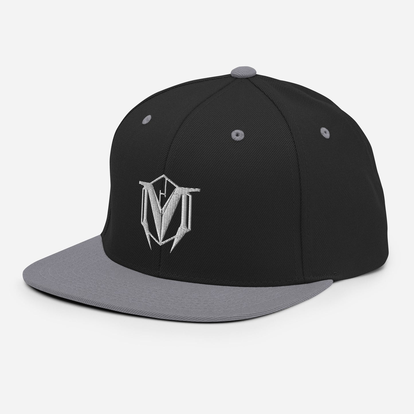 Hood Original - Snapback White M logo dual color