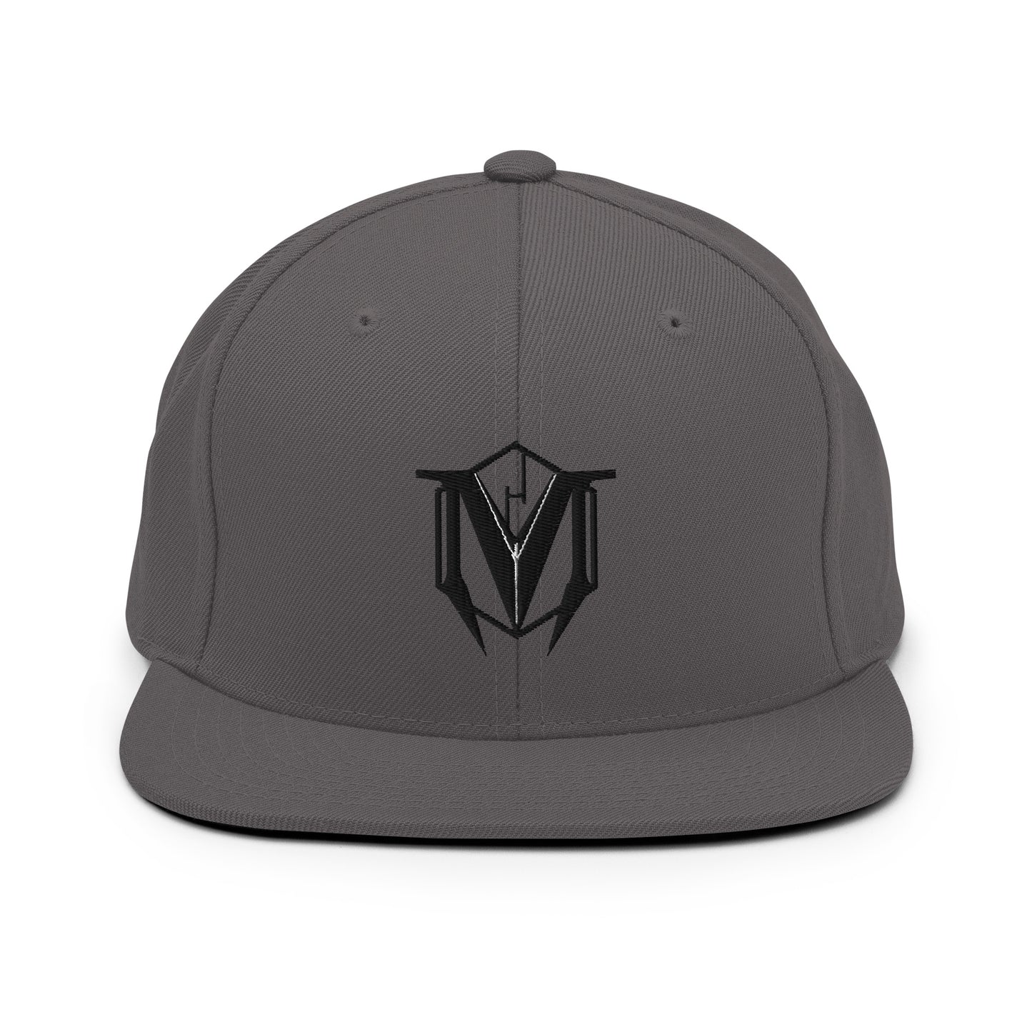 Hood Original - Snapback Black M logo Solid color
