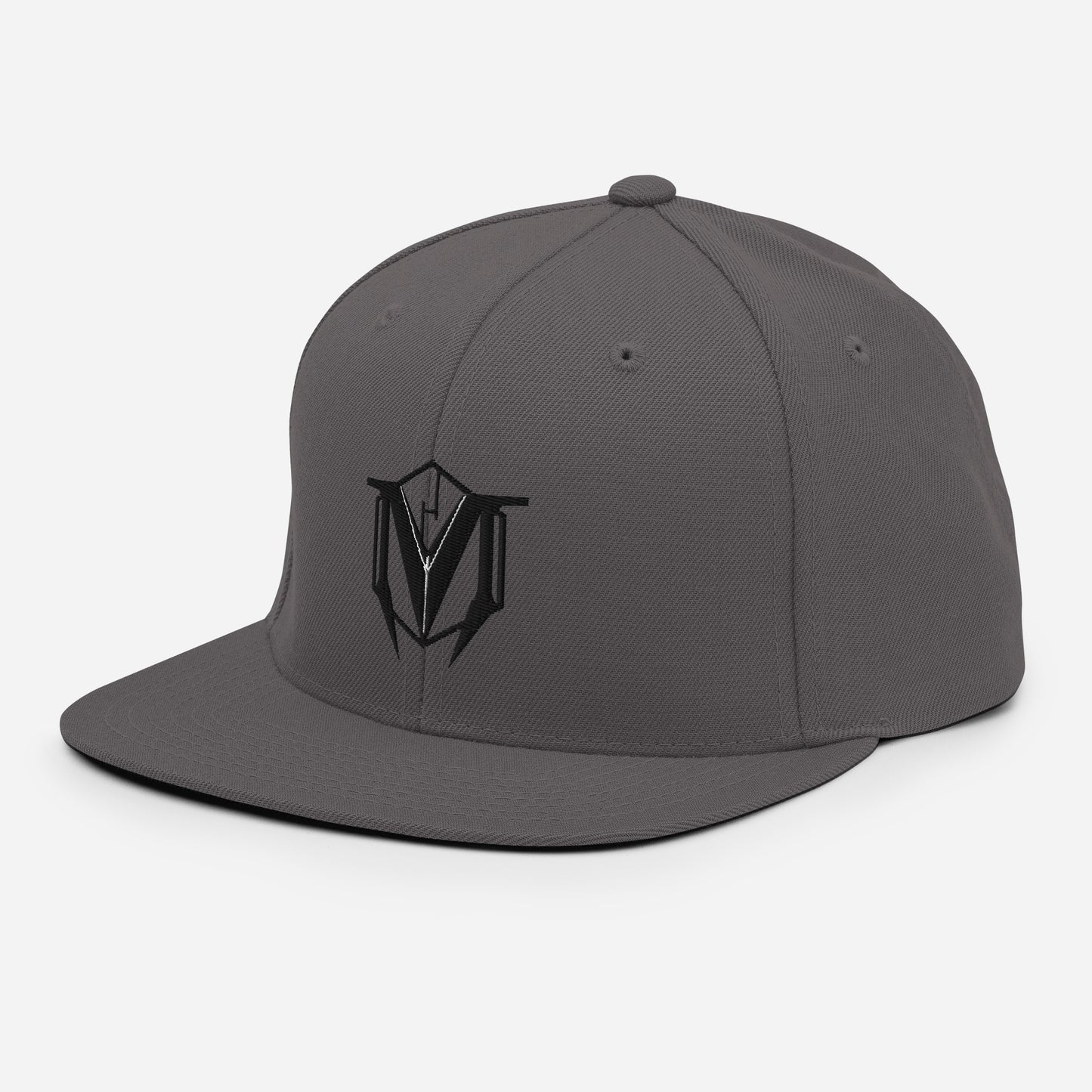 Hood Original - Snapback Black M logo Solid color