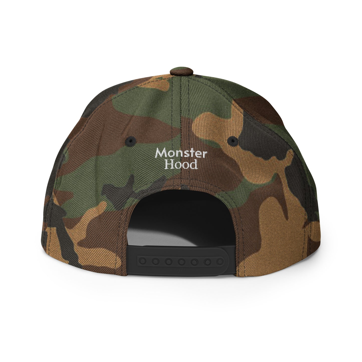 Hood Original - Snapback White M logo dual color