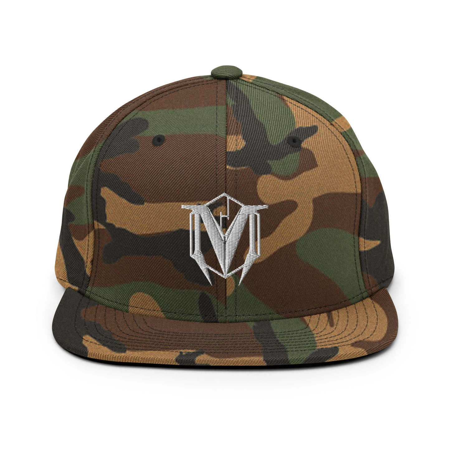 Hood Original - Snapback White M logo dual color