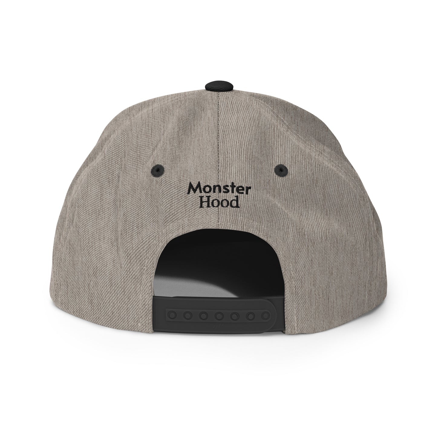 OG Classic Snapback - Black Badge with OG Print Contrast