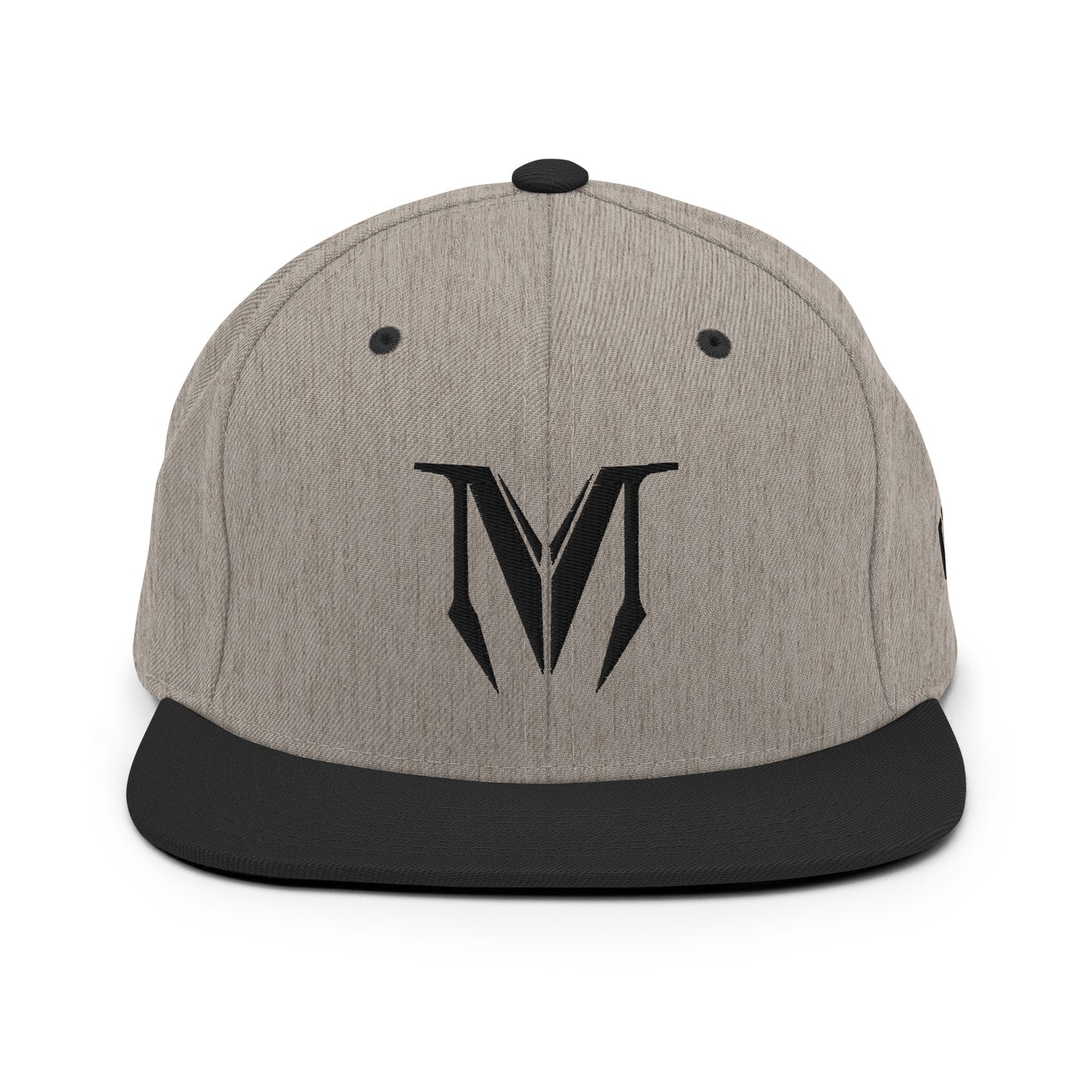 OG Classic Snapback - Black Badge with OG Print Contrast