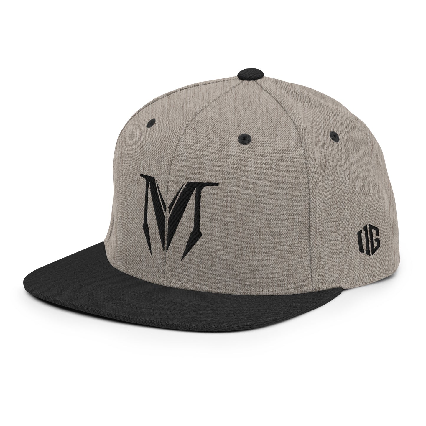 OG Classic Snapback - Black Badge with OG Print Contrast