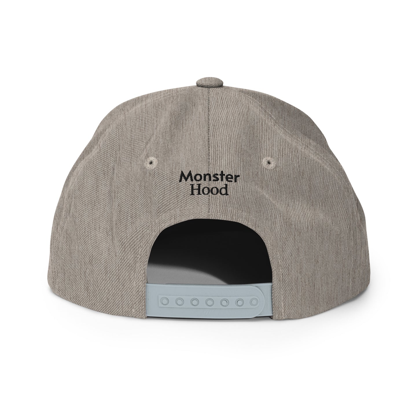 Hood Original - Snapback Black M logo Solid color