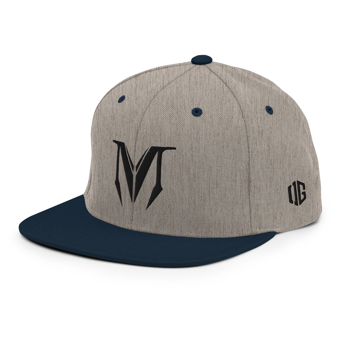OG Classic Snapback - Black Badge with OG Print Contrast