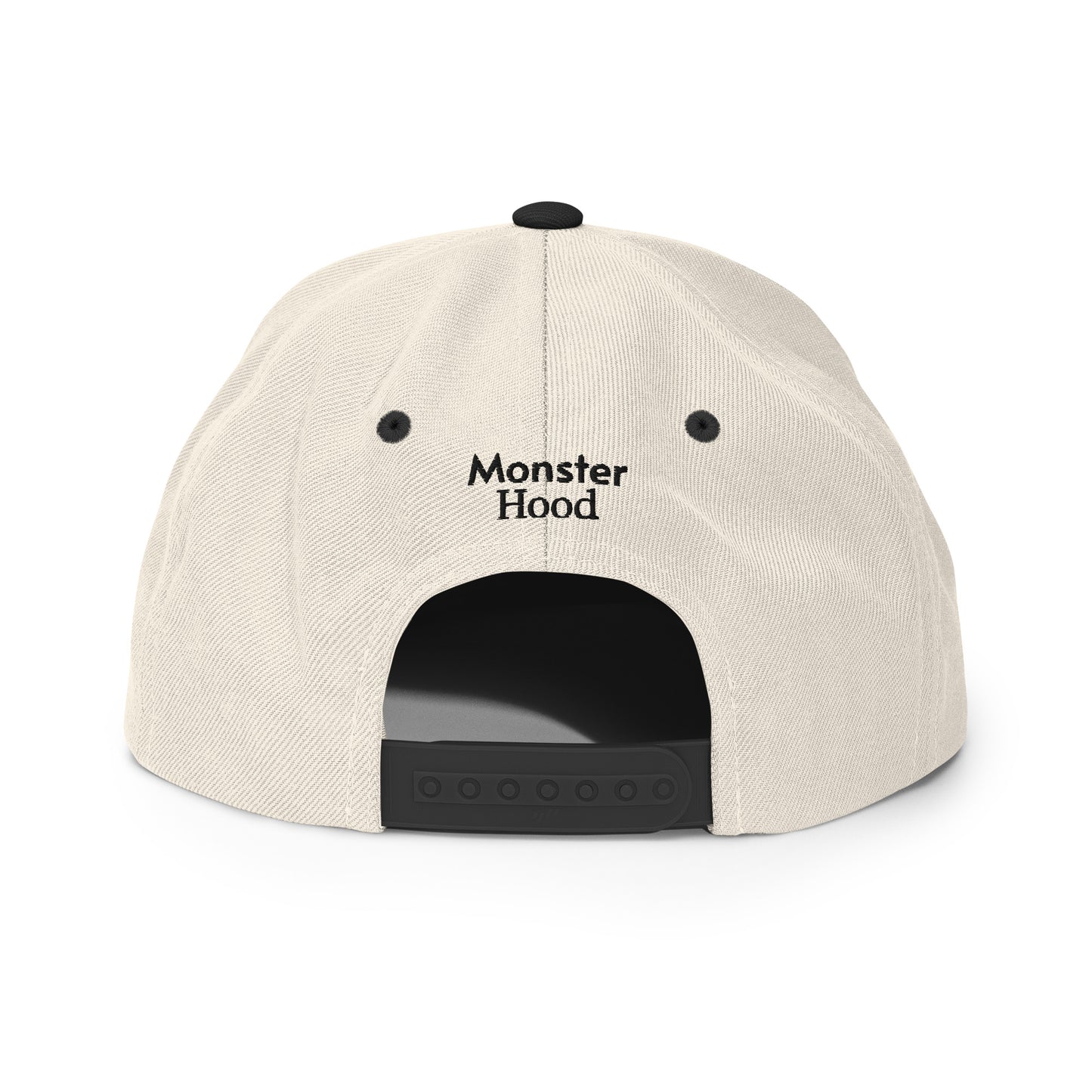 OG Classic Snapback - Black Badge with OG Print Contrast