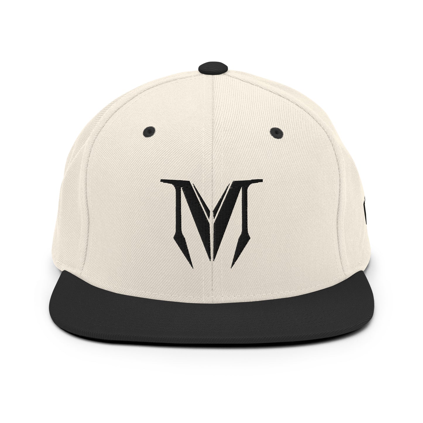 OG Classic Snapback - Black Badge with OG Print Contrast