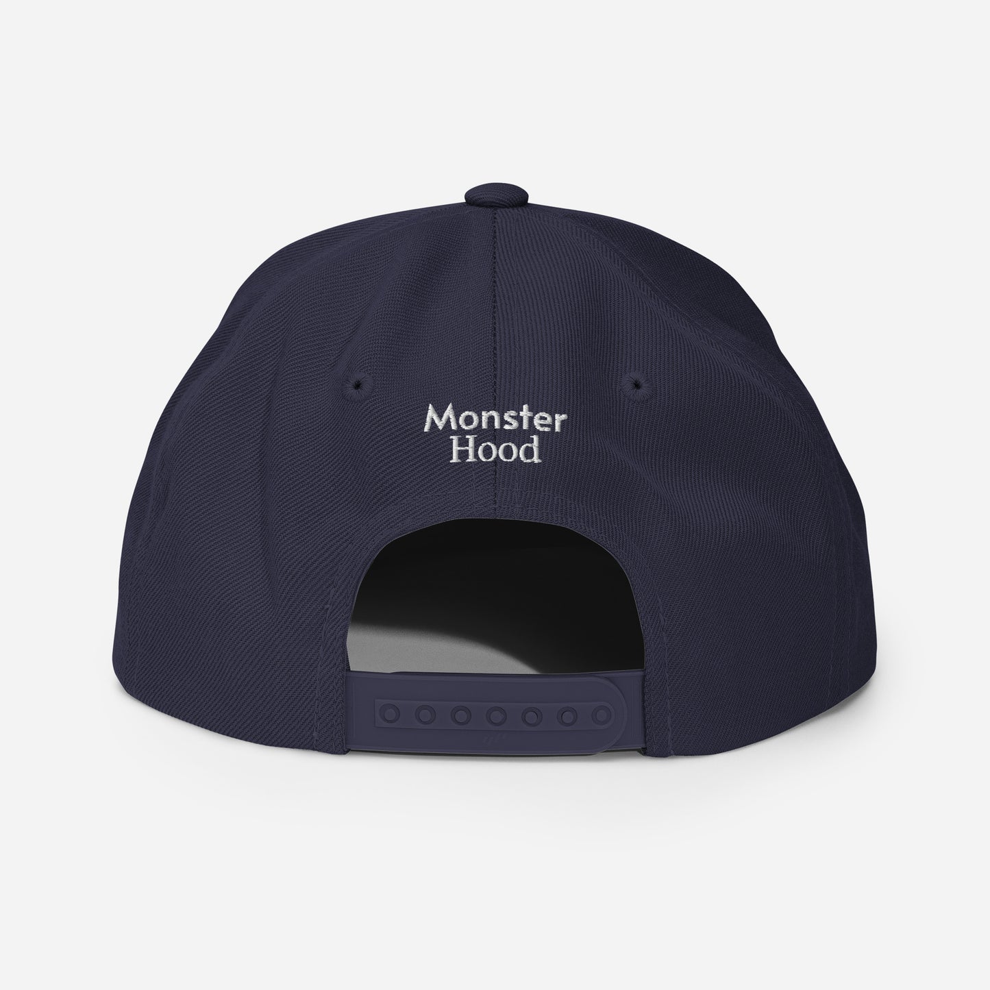 OG Classic Snapback - White Badge with OG Print Solid Color