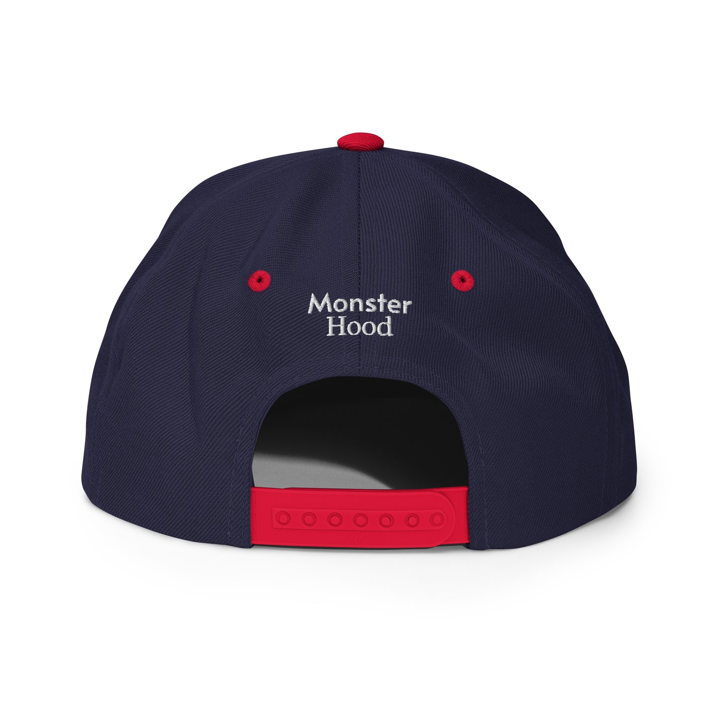 Hood Original - Snapback White M logo dual color