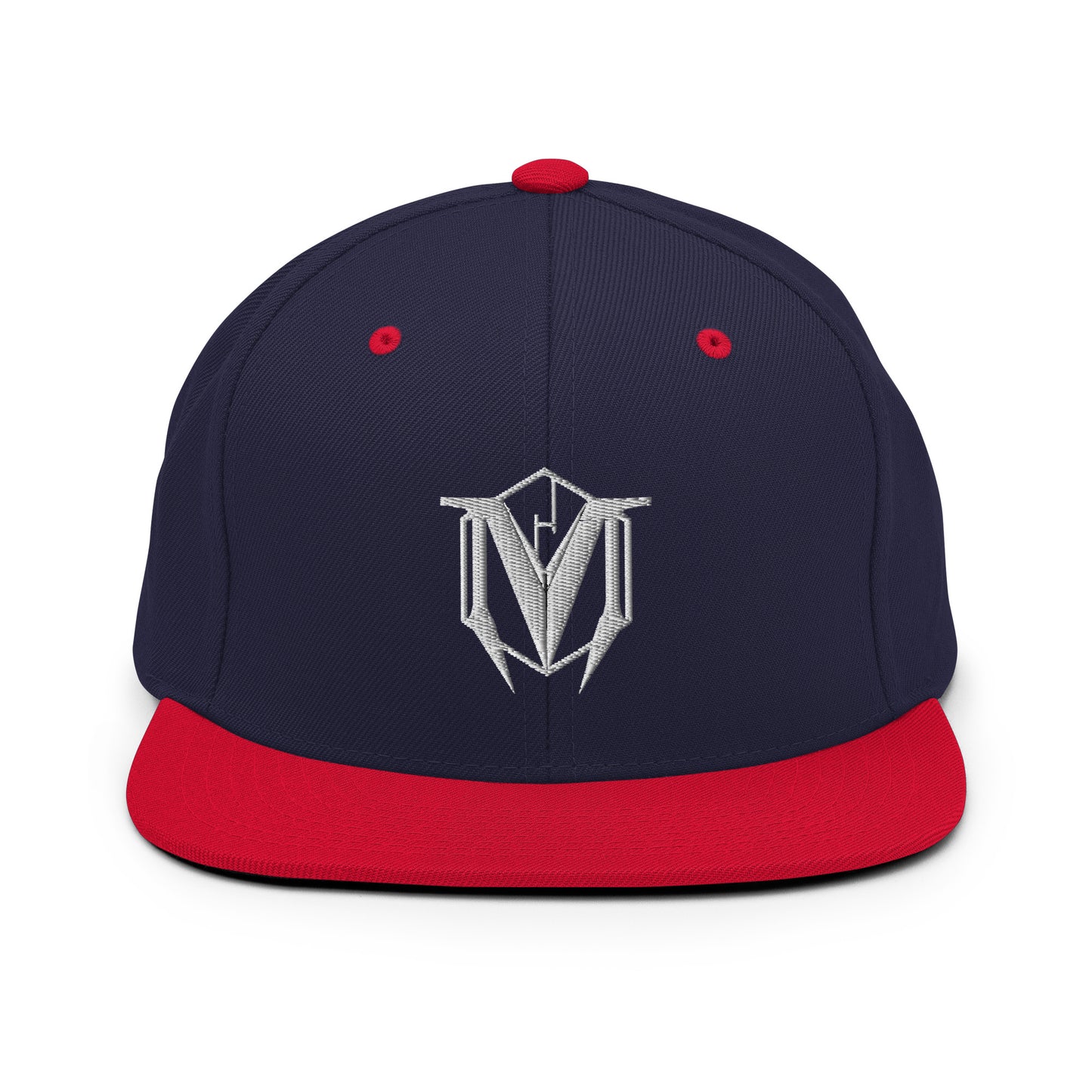 Hood Original - Snapback White M logo dual color