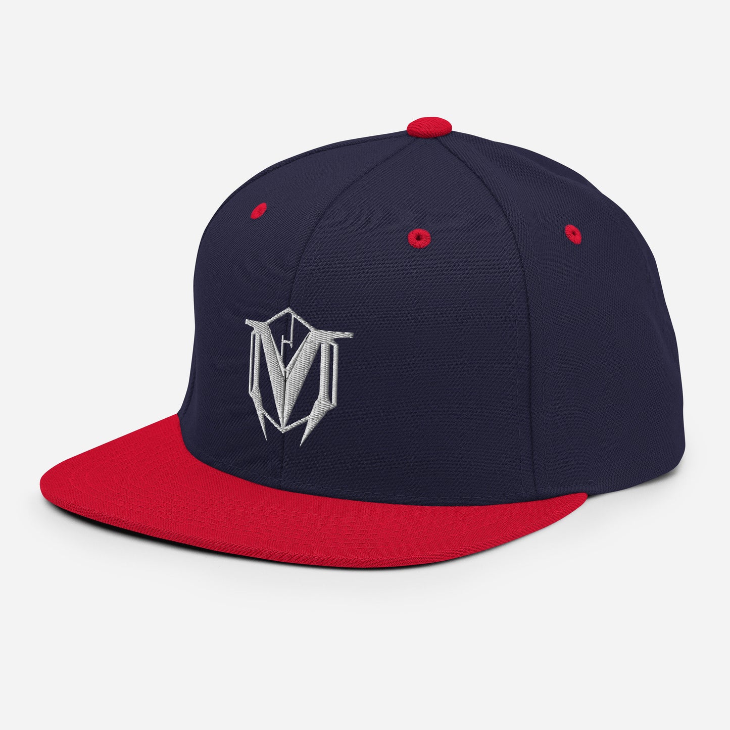 Hood Original - Snapback White M logo dual color