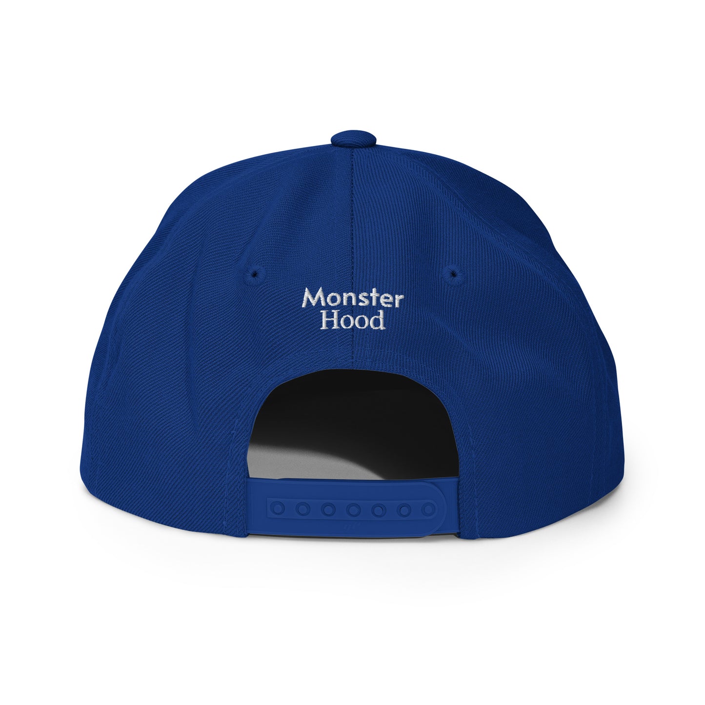 Hood Original - Snapback white M logo solid color