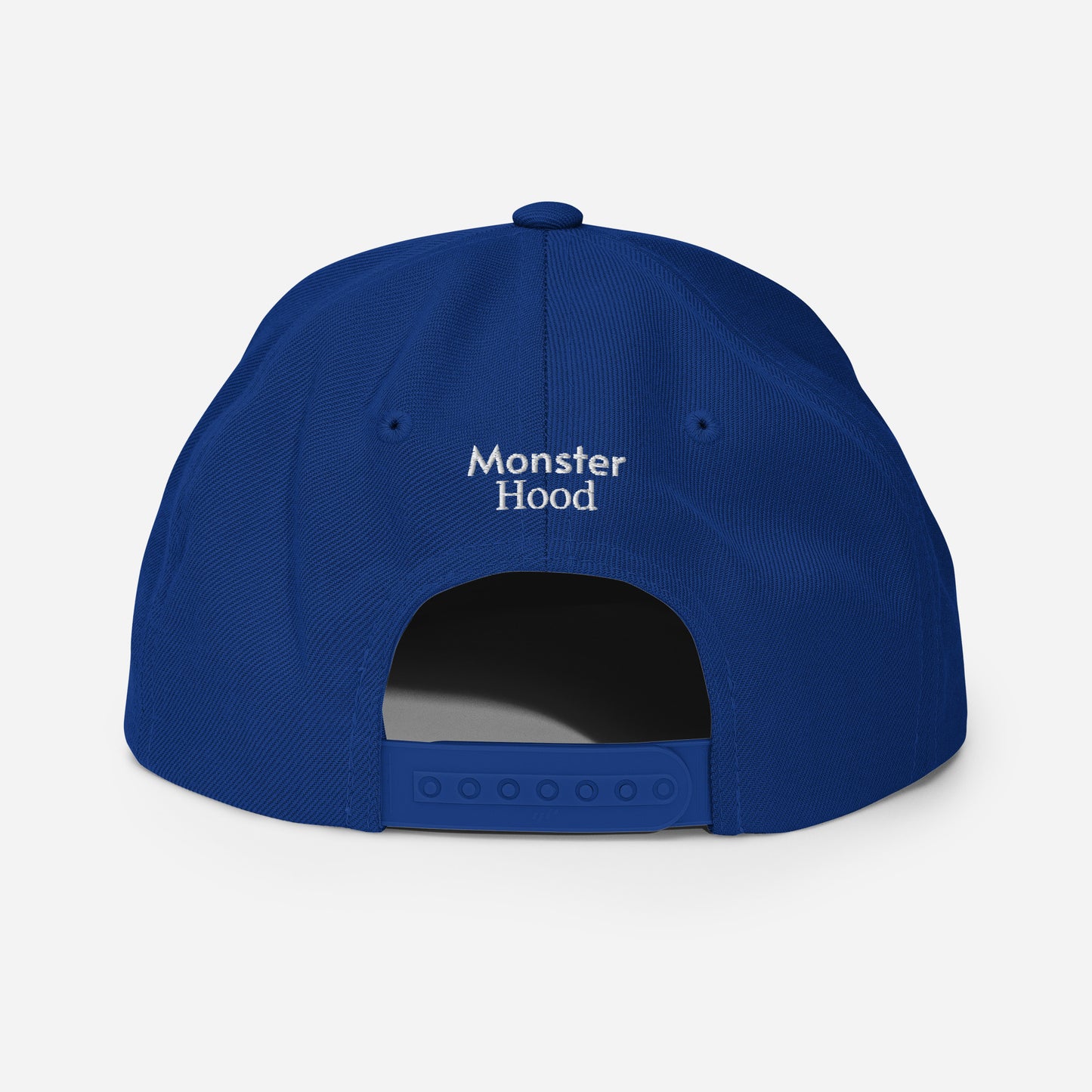 OG Classic Snapback - White Badge with OG Print Solid Color