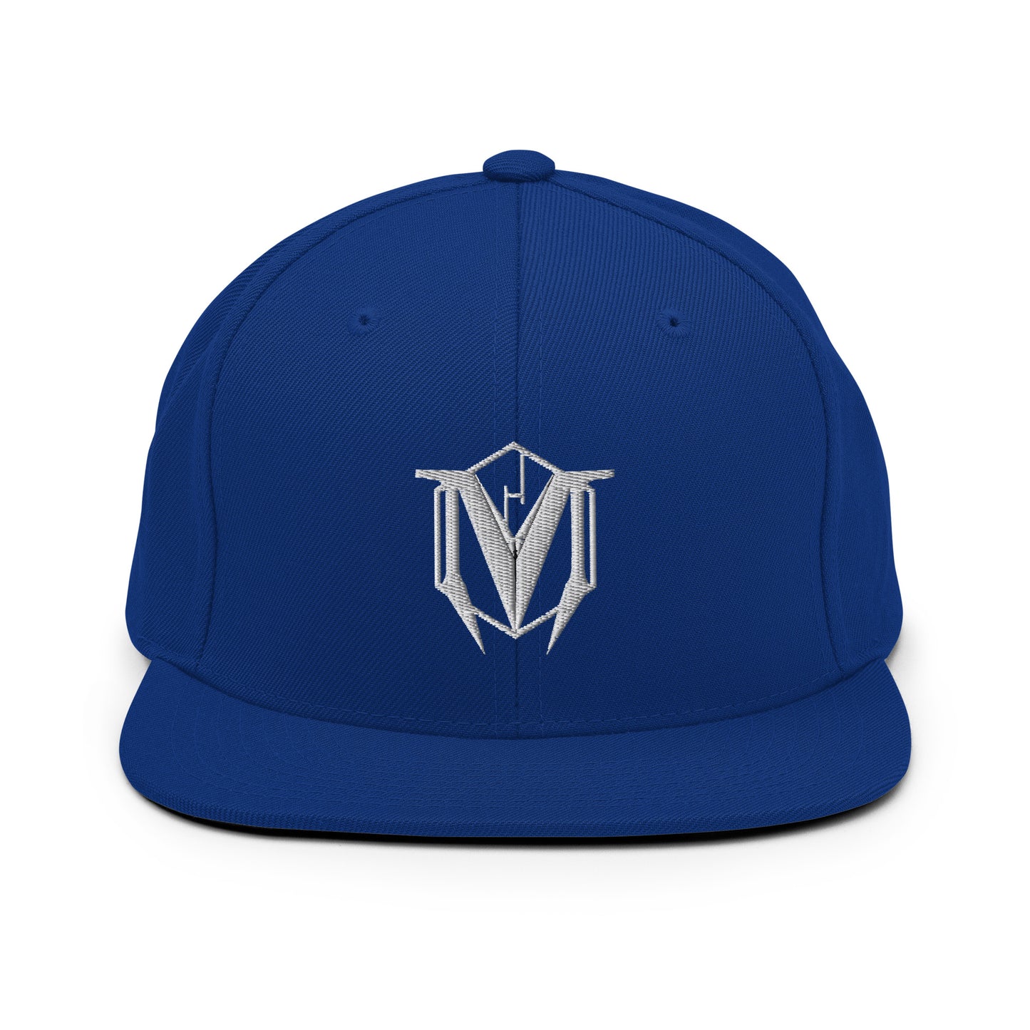 Hood Original - Snapback white M logo solid color
