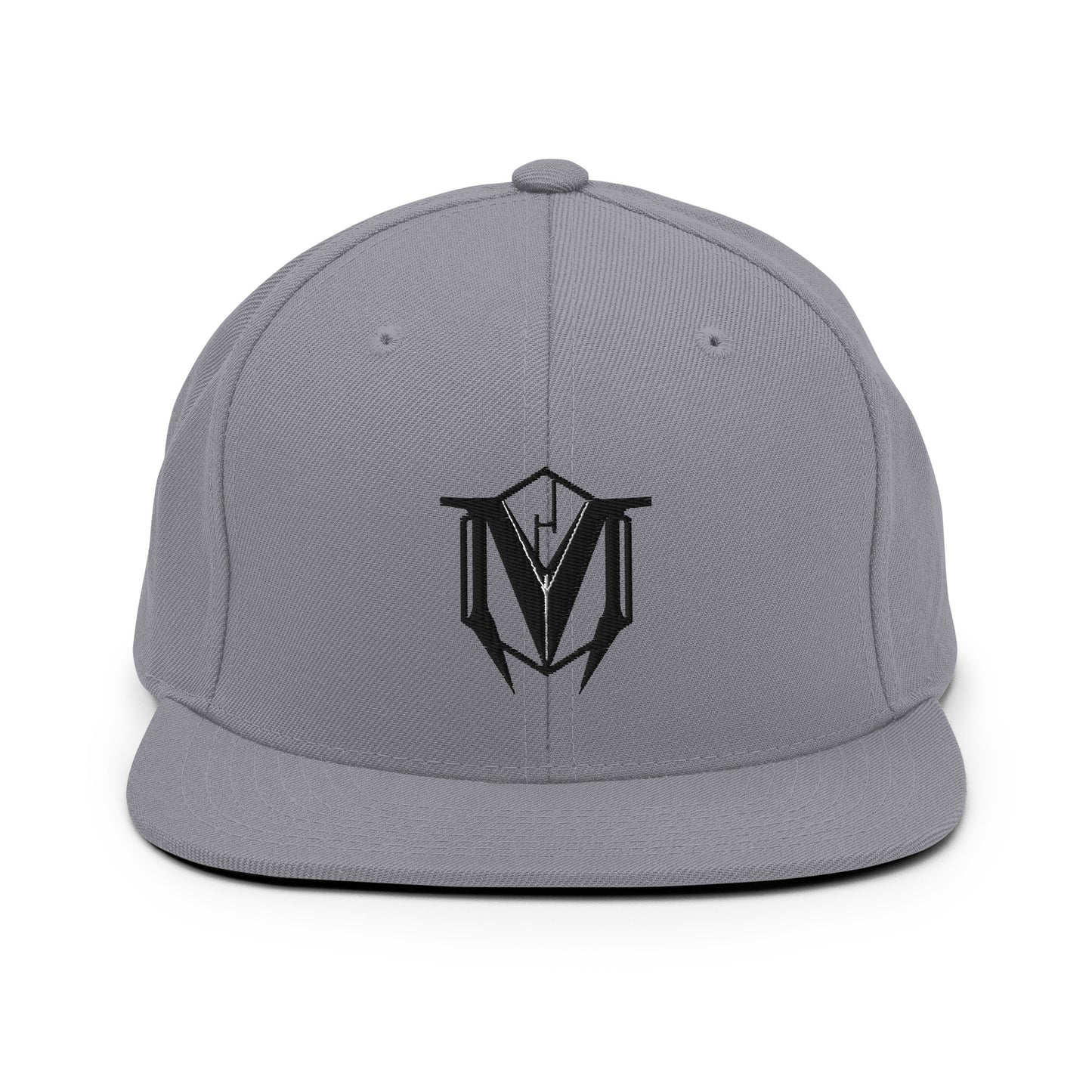 Hood Original - Snapback Black M logo Solid color
