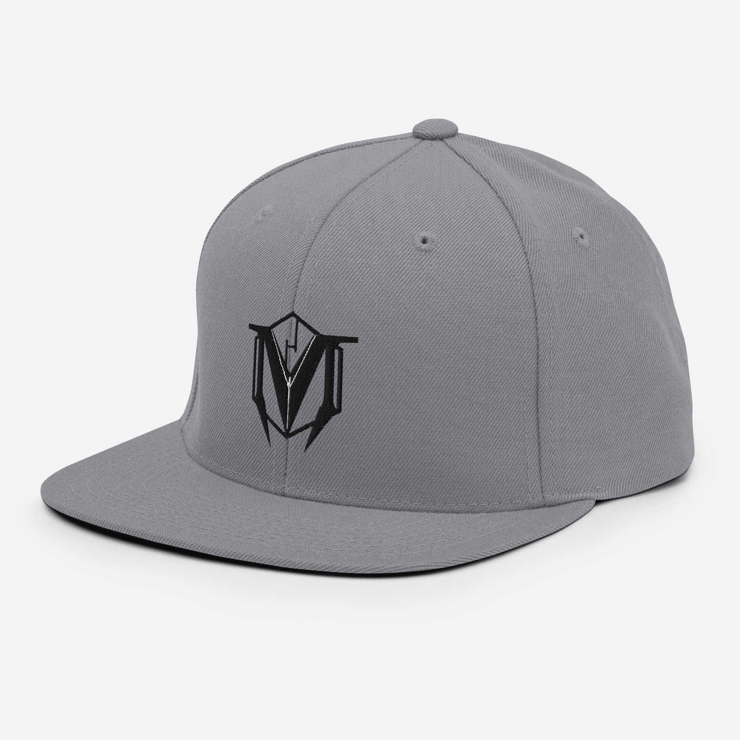 Hood Original - Snapback Black M logo Solid color