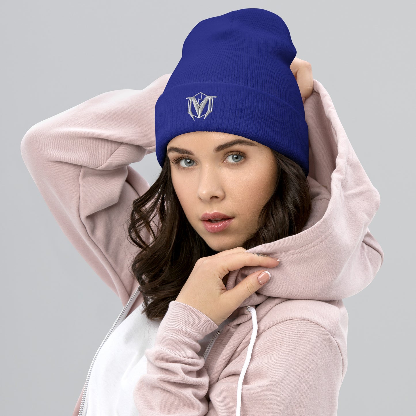 Hood Original - White Badge Cuffed Beanie