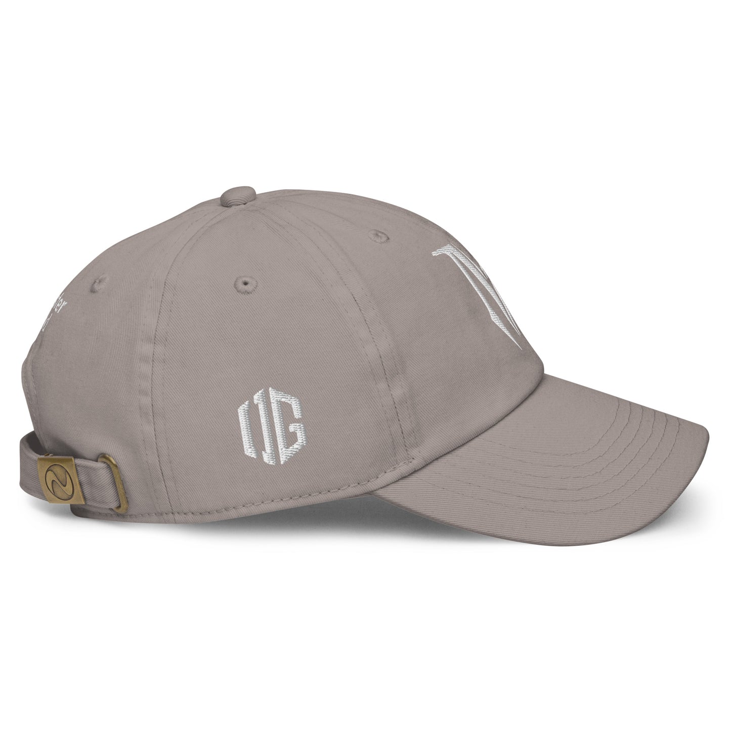 OG Fitted Classic Cap - White M with OG print