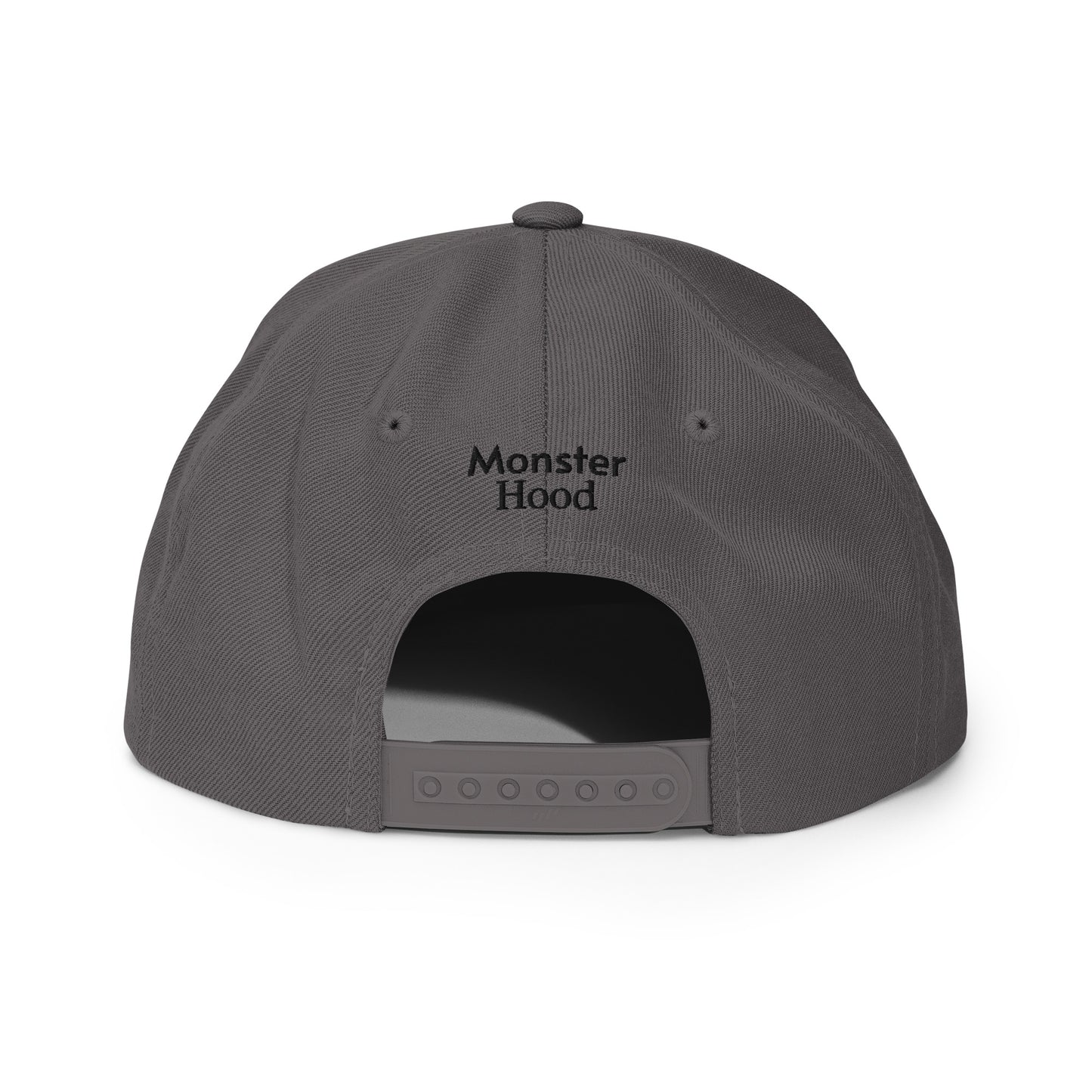 Hood Original - Snapback Black M logo Solid color