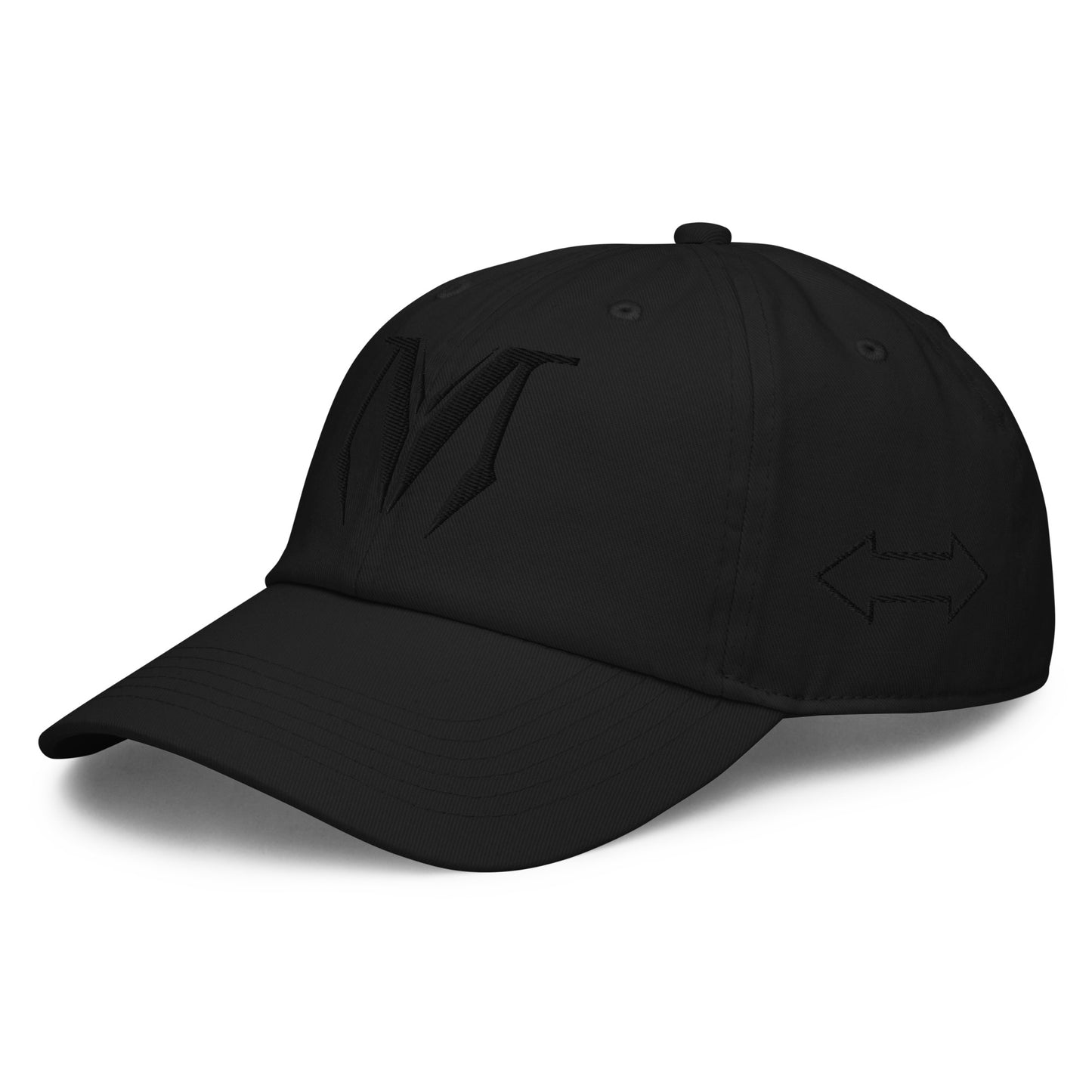 OG Fitted Classic Cap - Black M with Arrow Print