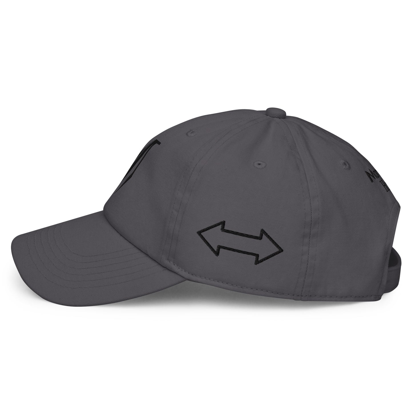 OG Fitted Classic Cap - Black M with Arrow Print